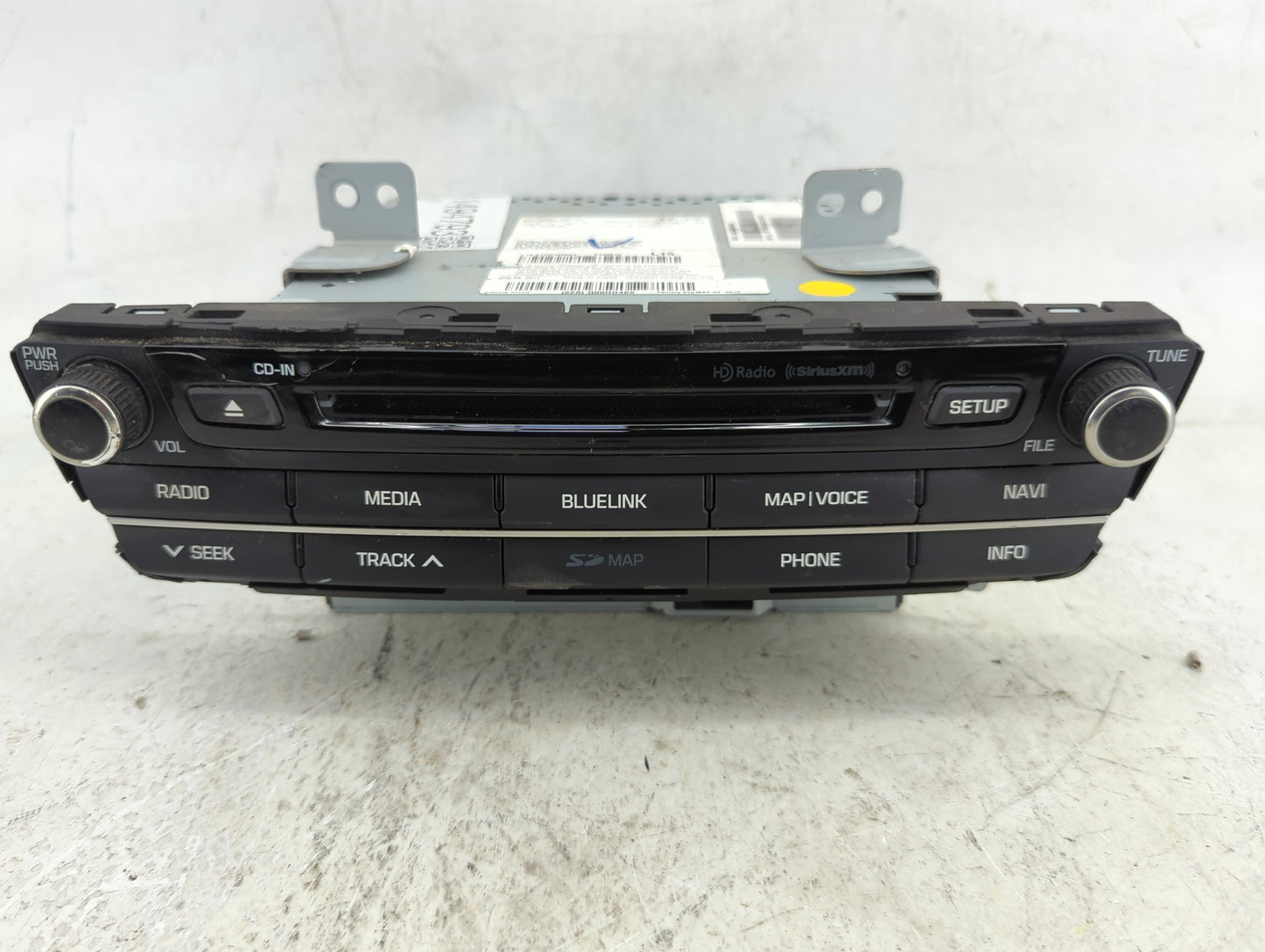 2018 Hyundai Genesis Radio AM FM Cd Player Receiver Replacement P/N:96560B1EA04X 96925 51050 Fits Fits 2019 2020 OEM Used Au
