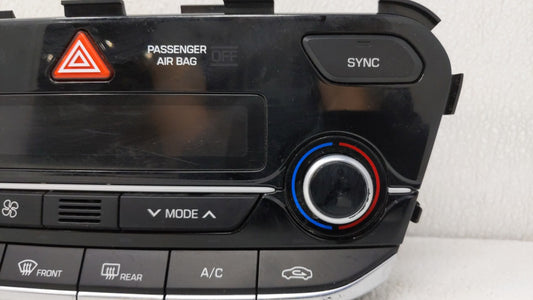 2017-2019 Hyundai Ioniq Climate Control Module Temperature AC/Heater Replacement P/N:97250-G2070 Fits Fits 2017 2018 2019 OEM Used Auto Parts
