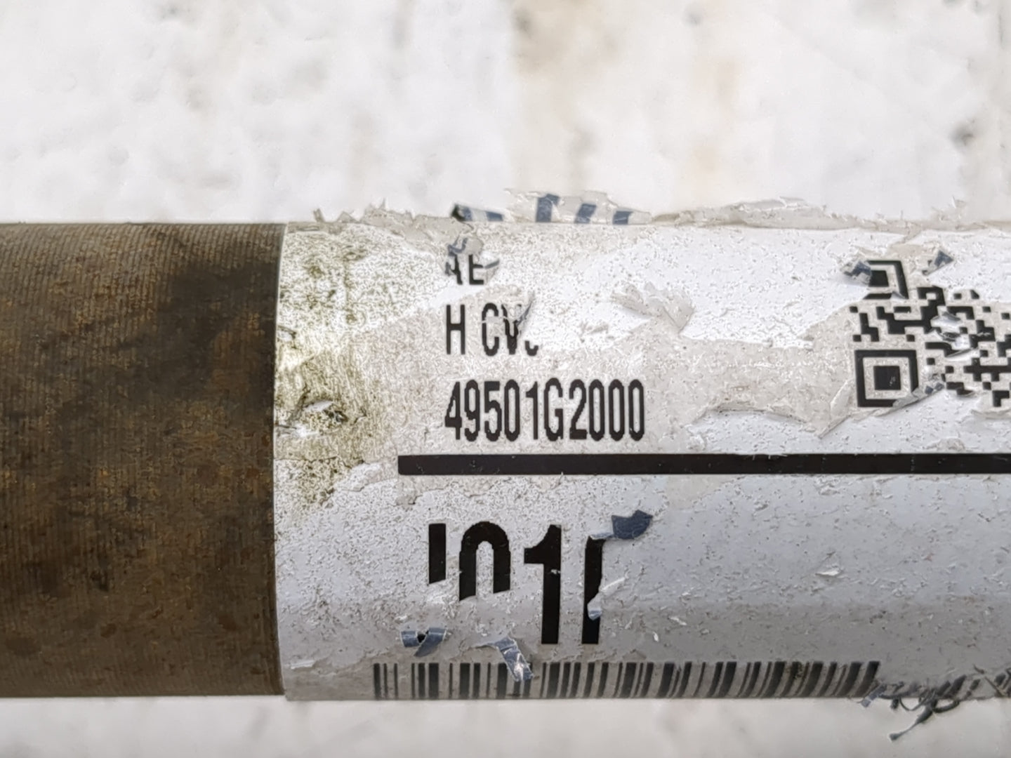 2017-2020 Hyundai Ioniq Axle Shaft Front Passenger Cv C/v - Oemusedautoparts1.com