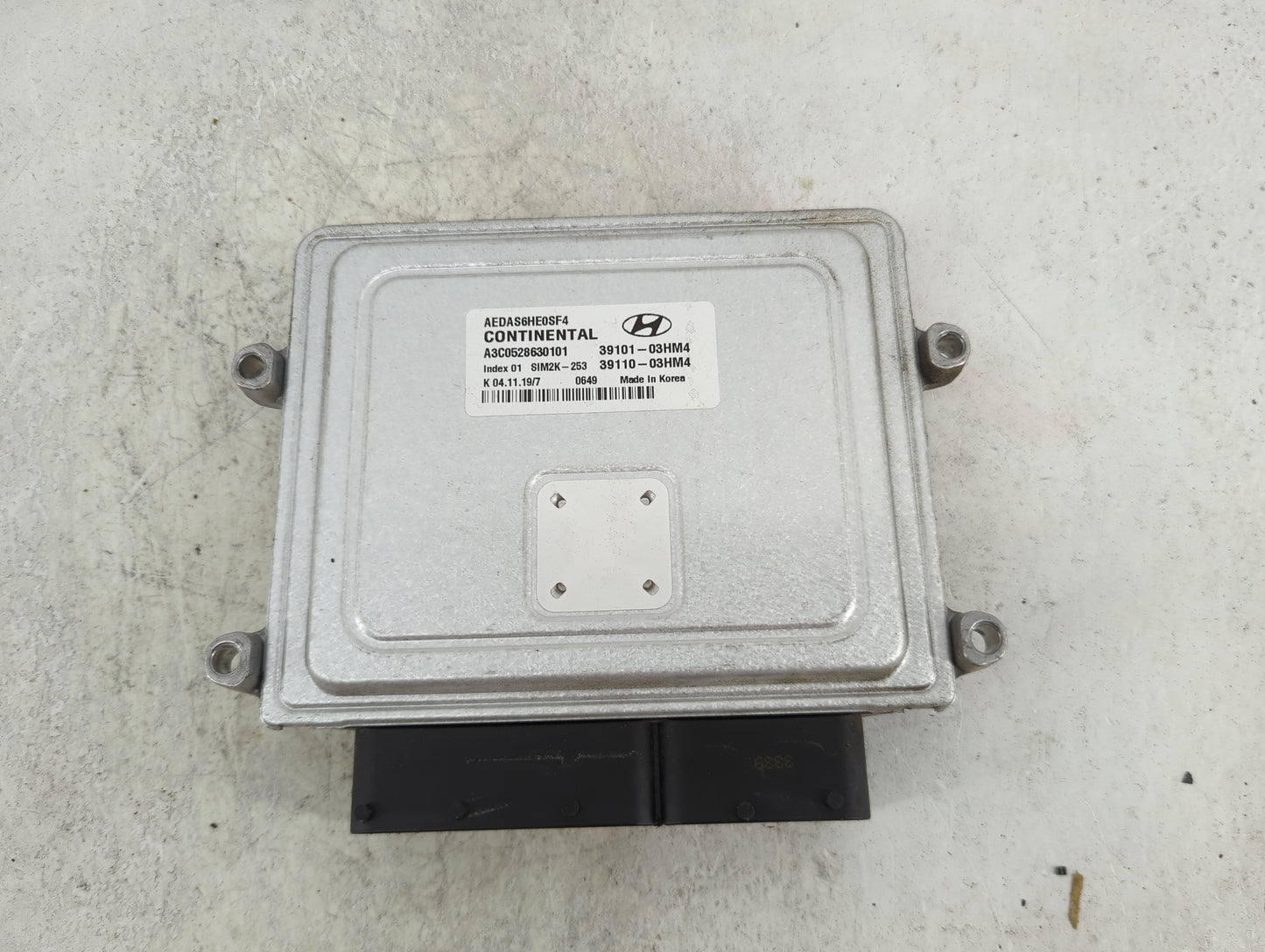 2017-2020 Hyundai Ioniq PCM Engine Control Computer ECU ECM PCU OEM P/N:AEDAS6HE0SF4 A3C0528630101 Fits Fits 2017 2018 2019 