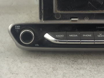 2017-2019 Hyundai Ioniq Radio AM FM Cd Player Receiver Replacement P/N:96160-G2050PGB AVBB0G2AN, TQ8-AVB Fits Fits 2017 2018 2019 OEM Used Auto Parts