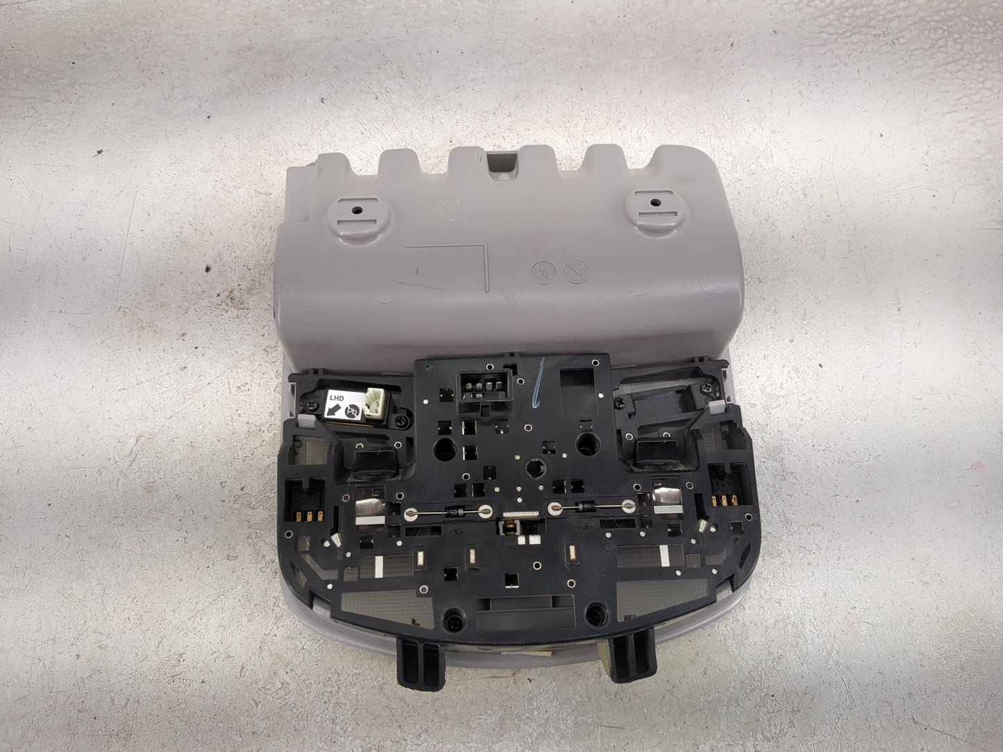 2017-2020 Hyundai Ioniq Overhead Roof Console Gray - Oemusedautoparts1.com