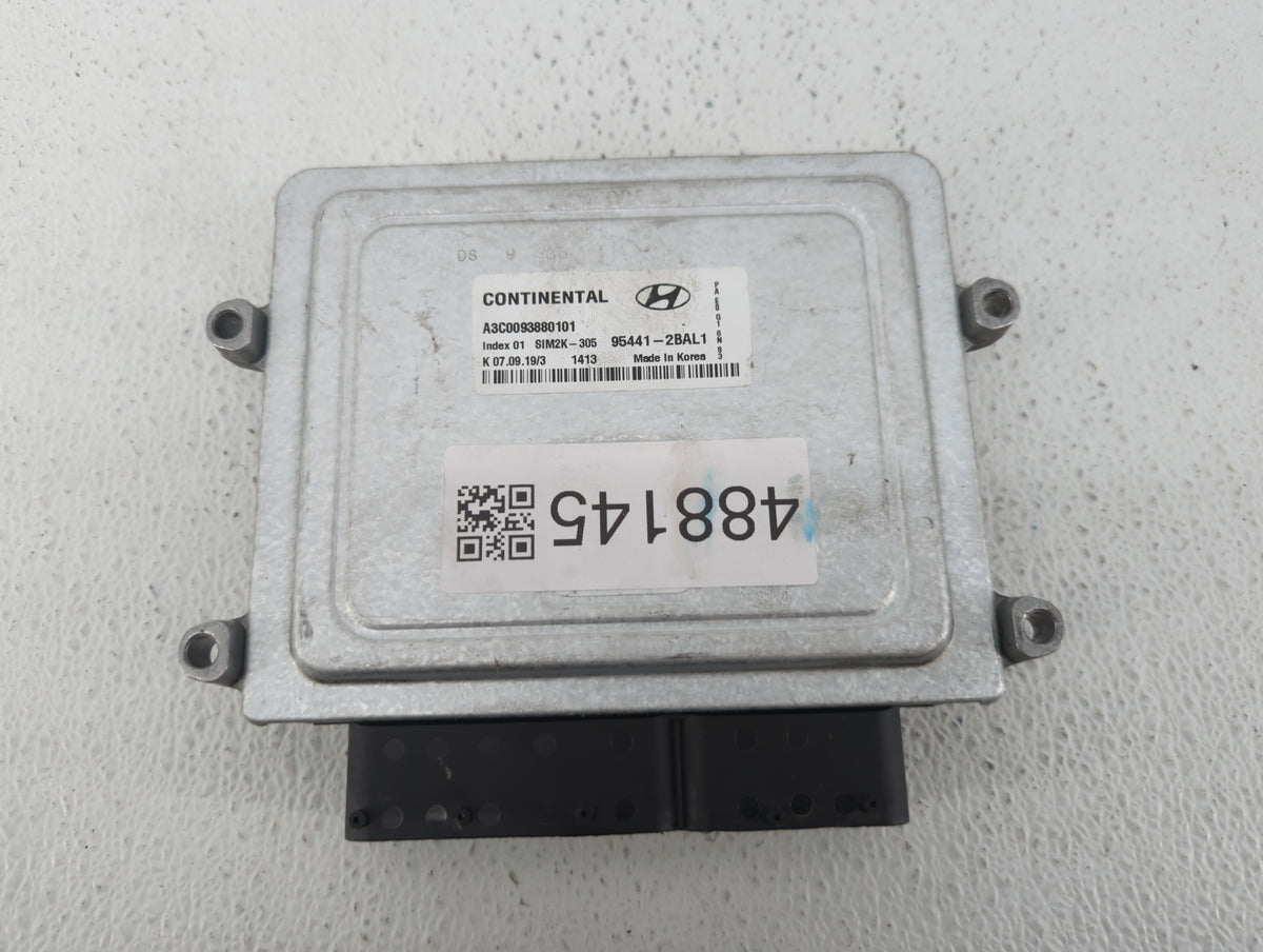 2017-2020 Hyundai Ioniq PCM Engine Control Computer ECU ECM PCU OEM P/N:95441-2BAL1 39110-03HM0 Fits 2017 2018 2019 2020 OEM