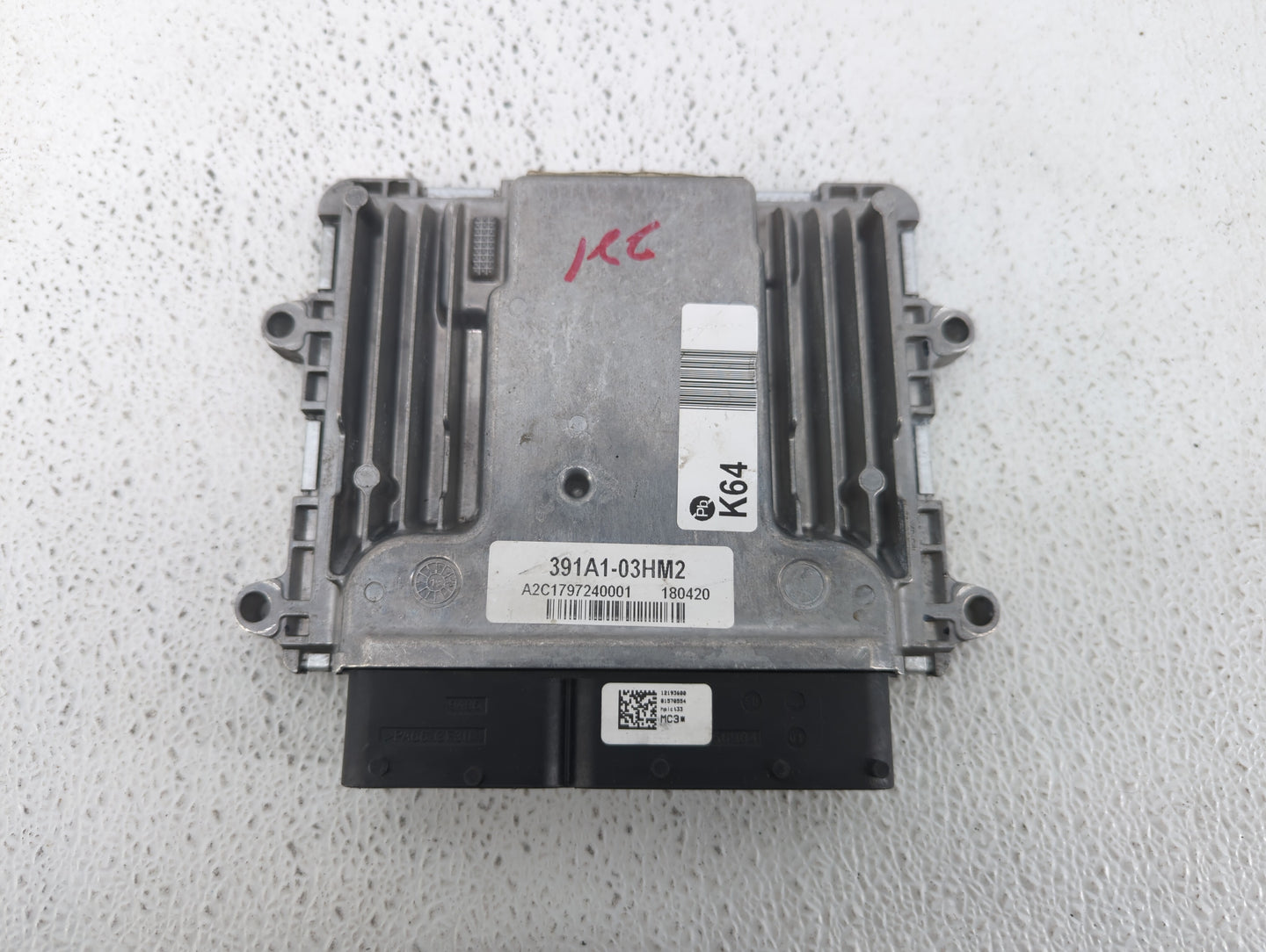 2017-2020 Hyundai Ioniq PCM Engine Control Computer ECU ECM PCU OEM P/N:39101-03HM2 39110-03HM2 Fits Fits 2017 2018 2019 202