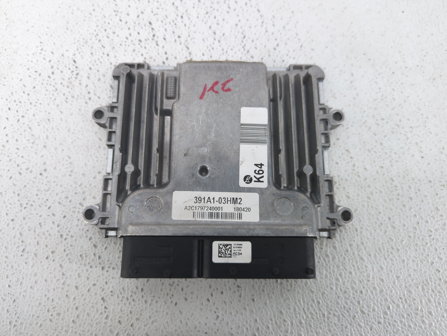 2017-2020 Hyundai Ioniq PCM Engine Control Computer ECU ECM PCU OEM P/N:39101-03HM2 39110-03HM2 Fits Fits 2017 2018 2019 202