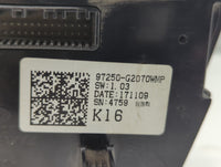 2017-2019 Hyundai Ioniq Climate Control Module Temperature AC/Heater Replacement P/N:97250-G2070WMP Fits Fits 2017 2018 2019