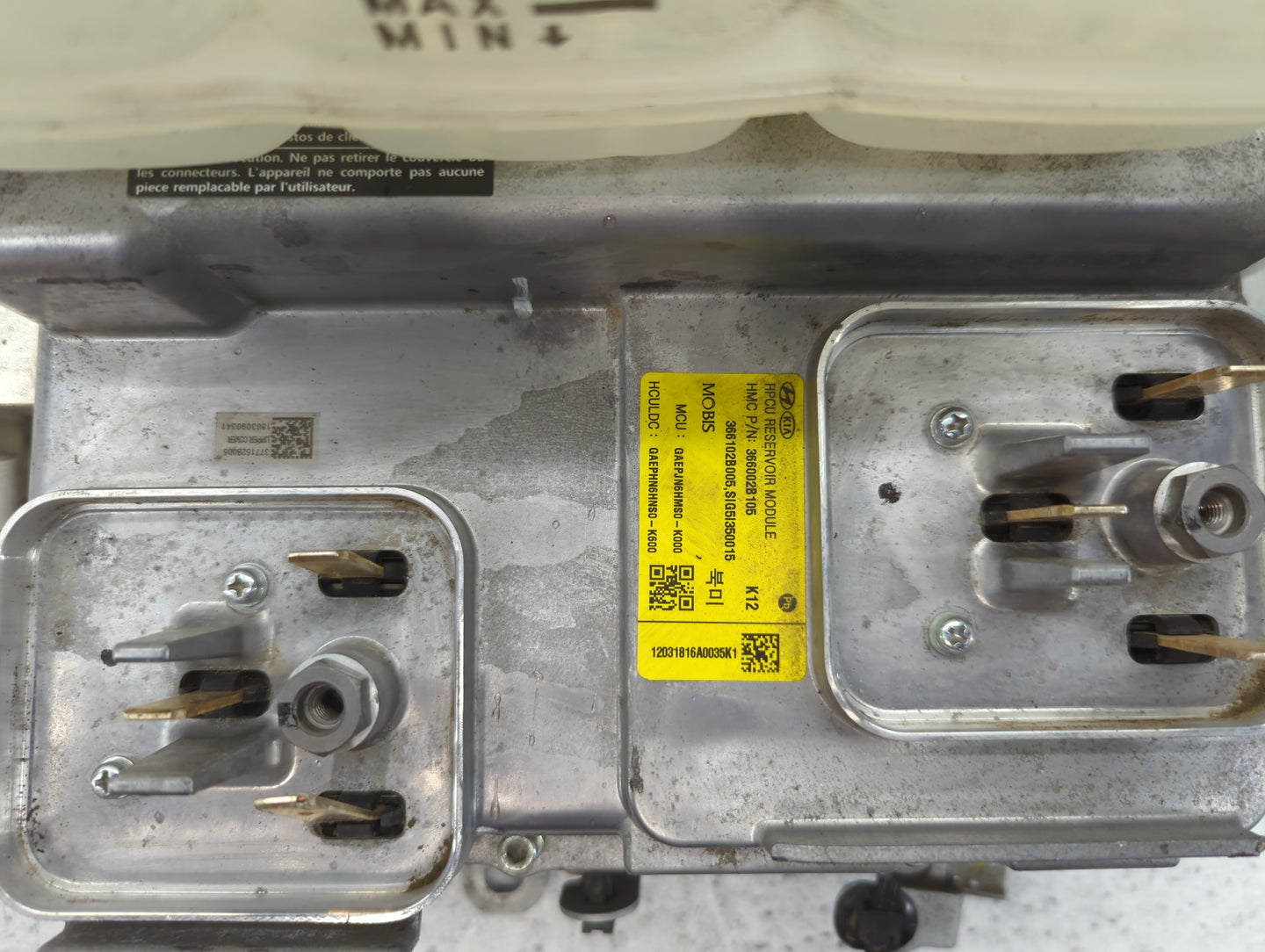 2017-2019 Hyundai Ioniq Hybrid DC Synergy Drive Power Inverter P/N:366002B105 Fits Fits 2017 2018 2019 OEM Used Auto Parts -