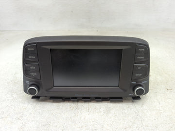 2018-2021 Hyundai Kona Radio AM FM Cd Player Receiver Replacement P/N:96160-J9110TMT Fits Fits 2018 2019 2020 2021 OEM Used 