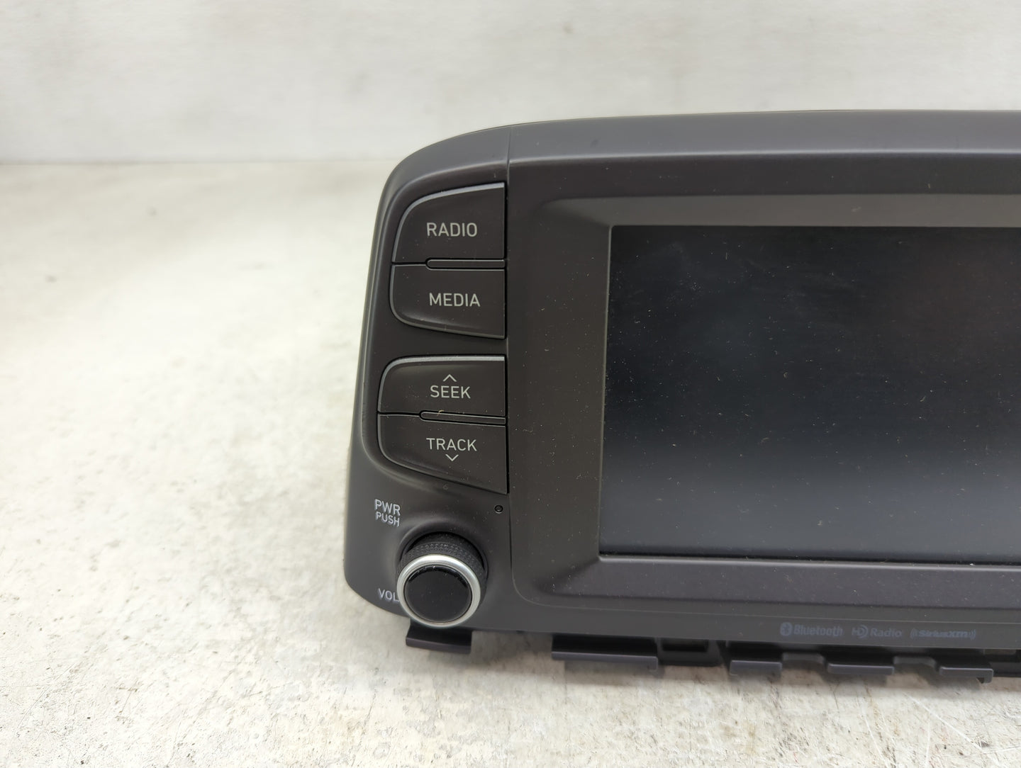 2018-2021 Hyundai Kona Radio AM FM Cd Player Receiver Replacement P/N:96160-J9110TMT Fits Fits 2018 2019 2020 2021 OEM Used 