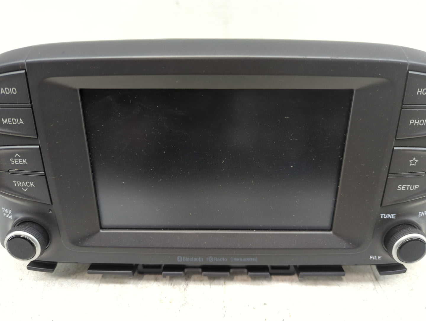 2018-2021 Hyundai Kona Radio AM FM Cd Player Receiver Replacement P/N:96160-J9110TMT Fits Fits 2018 2019 2020 2021 OEM Used 