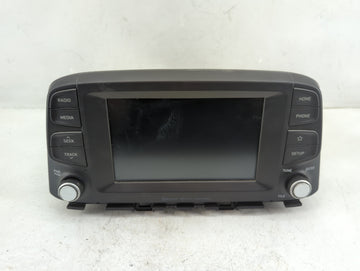 2018-2021 Hyundai Kona Radio AM FM Cd Player Receiver Replacement P/N:96160-J9110TMT Fits Fits 2018 2019 2020 2021 OEM Used 