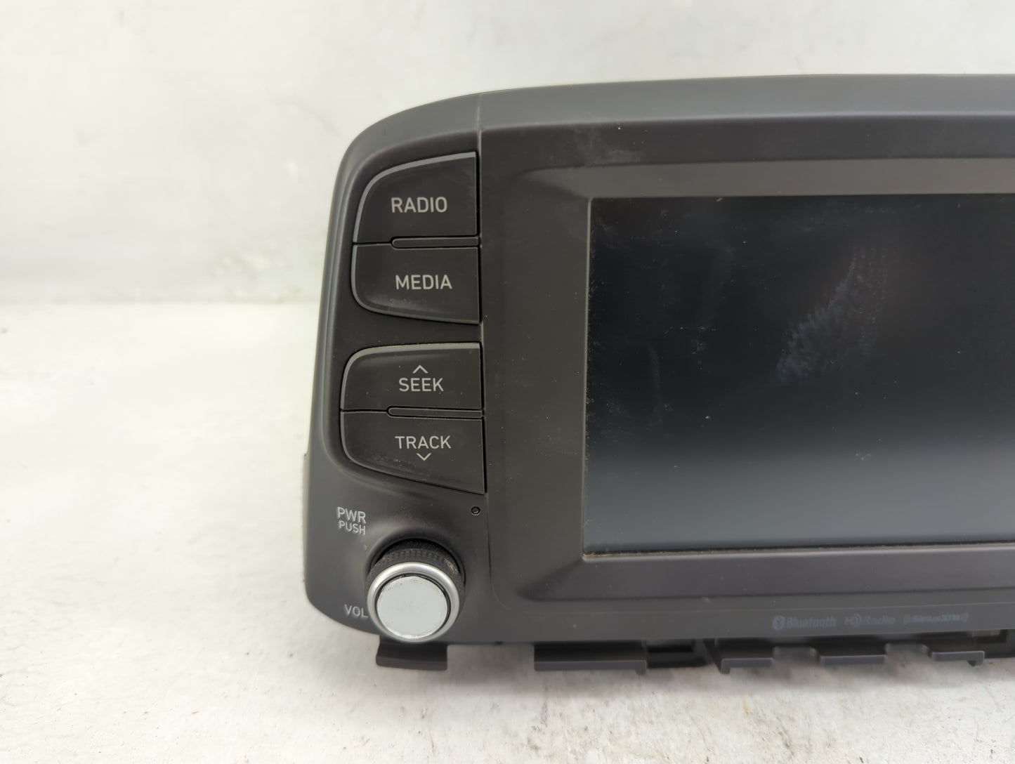2018-2021 Hyundai Kona Radio AM FM Cd Player Receiver Replacement P/N:96160-J9110TMT Fits Fits 2018 2019 2020 2021 OEM Used 