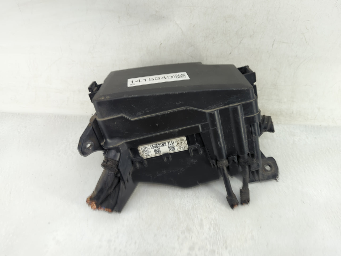 2018-2021 Hyundai Kona Fusebox Fuse Box Panel Relay Module P/N:91224-J9860 Fits Fits 2018 2019 2020 2021 OEM Used Auto Parts