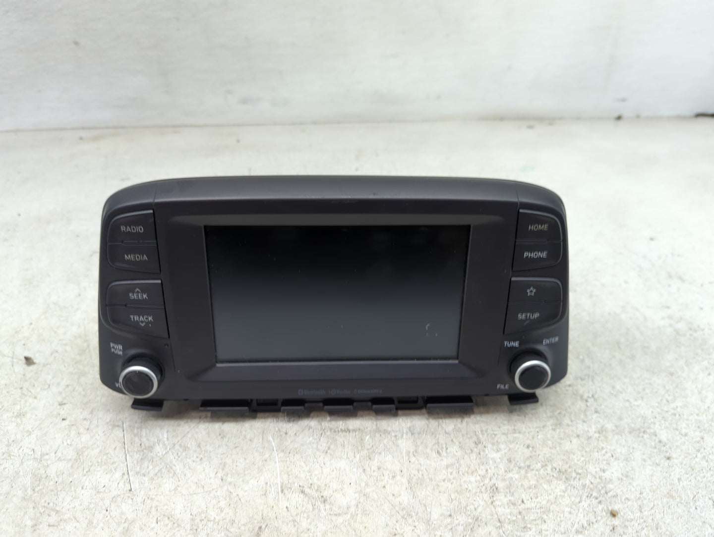 2018-2021 Hyundai Kona Radio AM FM Cd Player Receiver Replacement P/N:96160-J9110TMT Fits Fits 2018 2019 2020 2021 OEM Used 