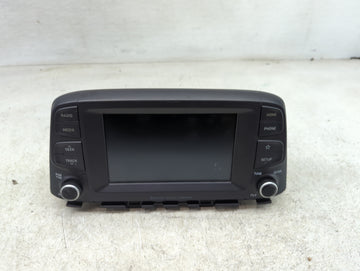 2018-2021 Hyundai Kona Radio AM FM Cd Player Receiver Replacement P/N:96160-J9110TMT Fits Fits 2018 2019 2020 2021 OEM Used 