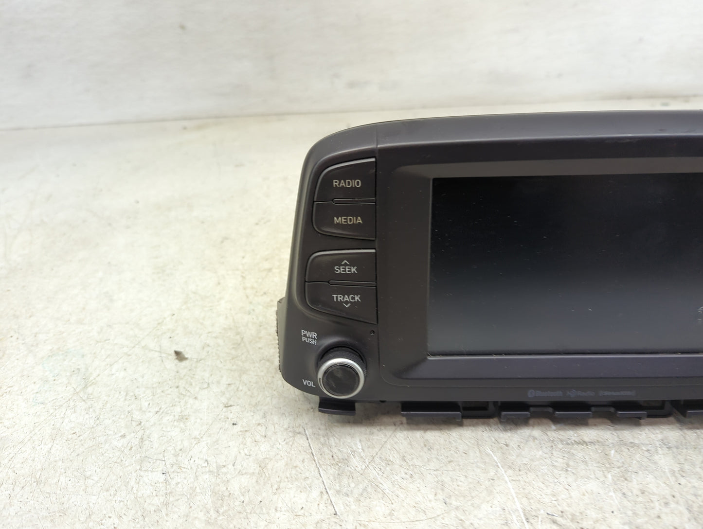 2018-2021 Hyundai Kona Radio AM FM Cd Player Receiver Replacement P/N:96160-J9110TMT Fits Fits 2018 2019 2020 2021 OEM Used 
