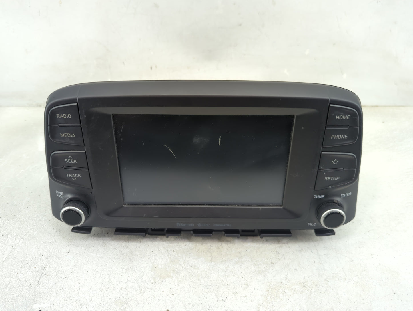 2018 Hyundai Kona Radio AM FM Cd Player Receiver Replacement P/N:96160-J9110TMT ADB30J9AN, TQ8-ADB30J9AN Fits OEM Used Auto 