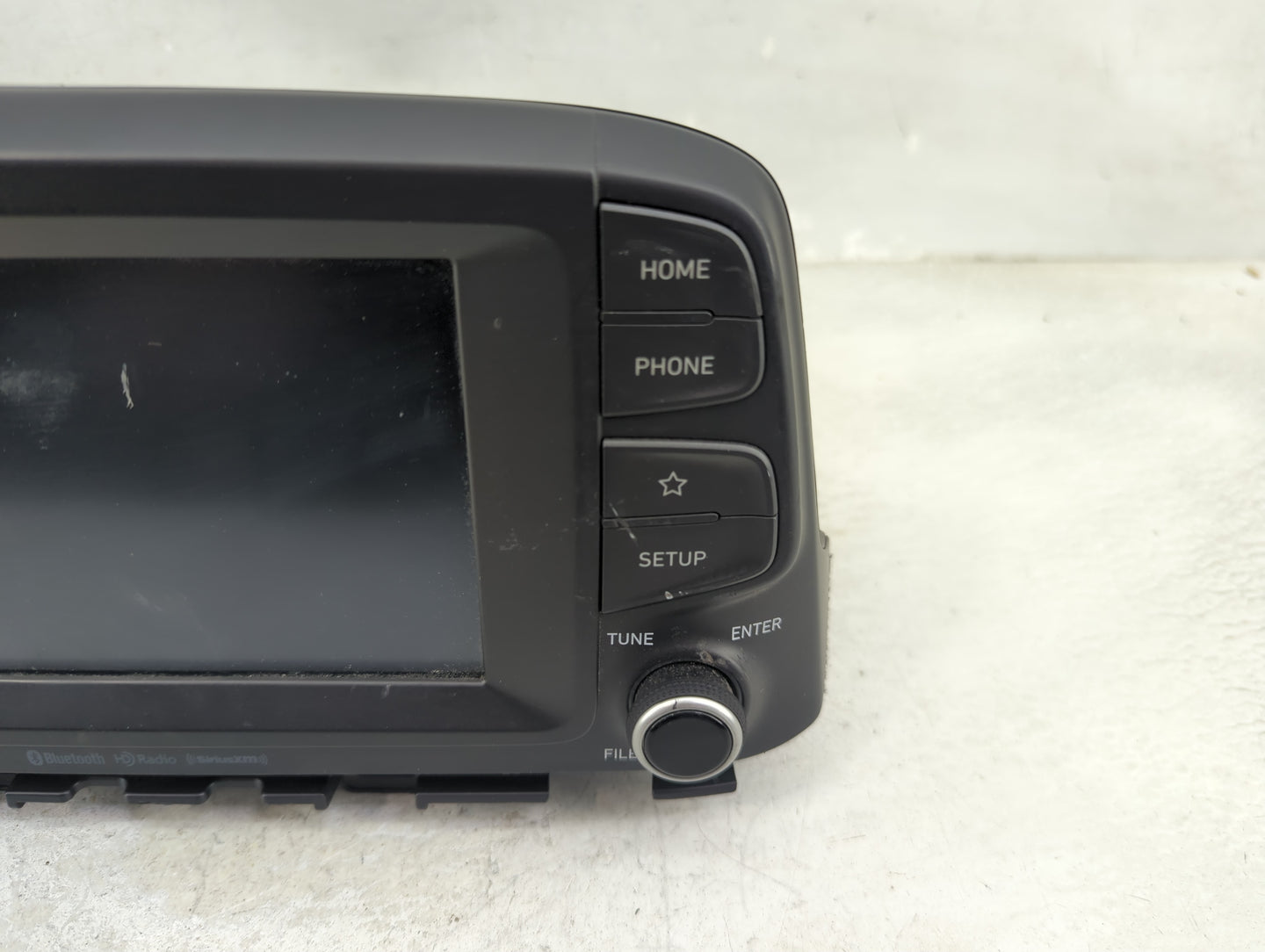 2018 Hyundai Kona Radio AM FM Cd Player Receiver Replacement P/N:96160-J9110TMT ADB30J9AN, TQ8-ADB30J9AN Fits OEM Used Auto 