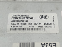 2018-2021 Hyundai Kona PCM Engine Control Computer ECU ECM PCU OEM P/N:39171-2ESE0 Fits Fits 2018 2019 2020 2021 OEM Used Au
