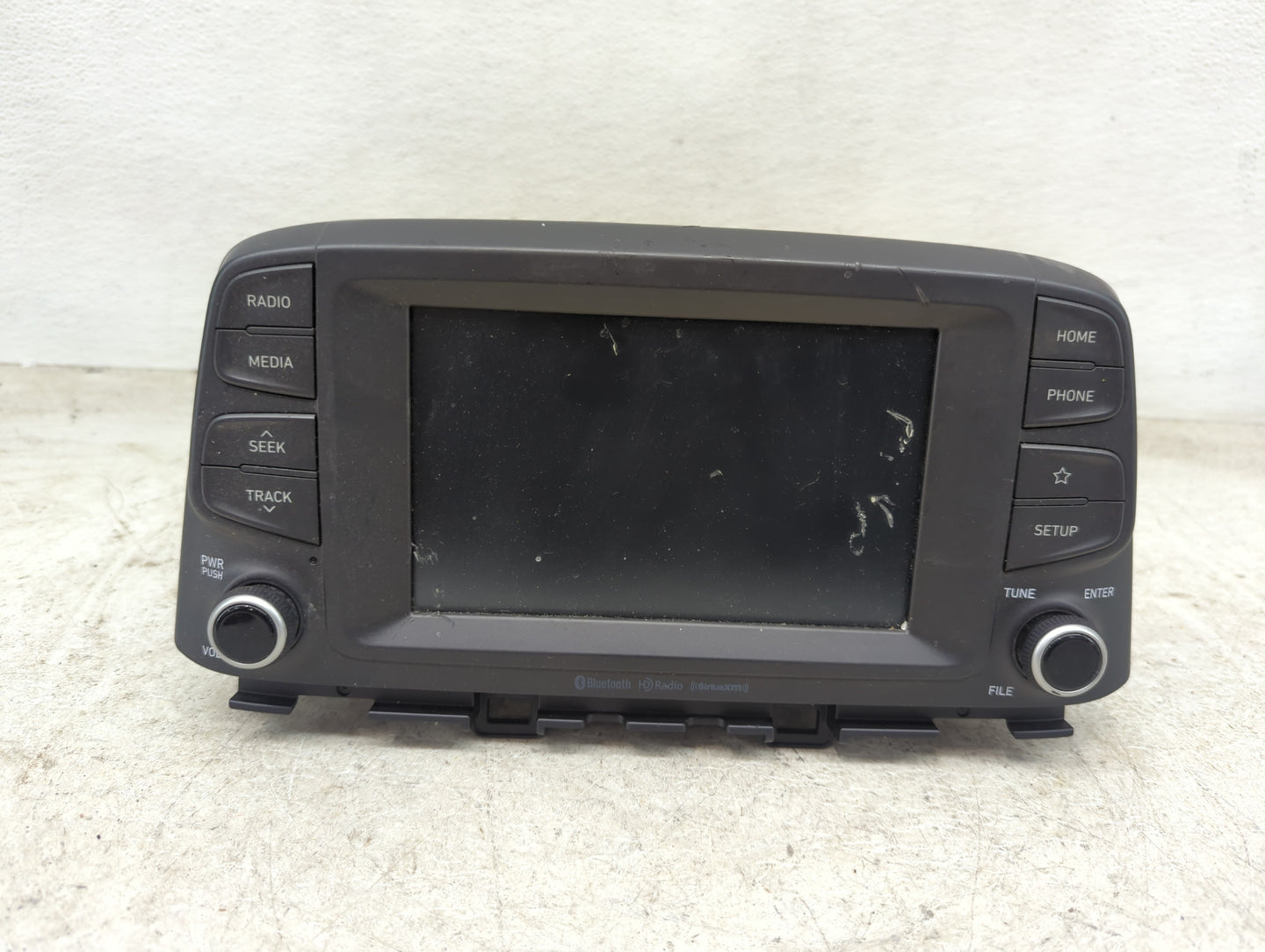 2018 Hyundai Kona Radio AM FM Cd Player Receiver Replacement P/N:96160-J9110TMT ADB30J9AN, TQ8-ADB30J9AN Fits OEM Used Auto 