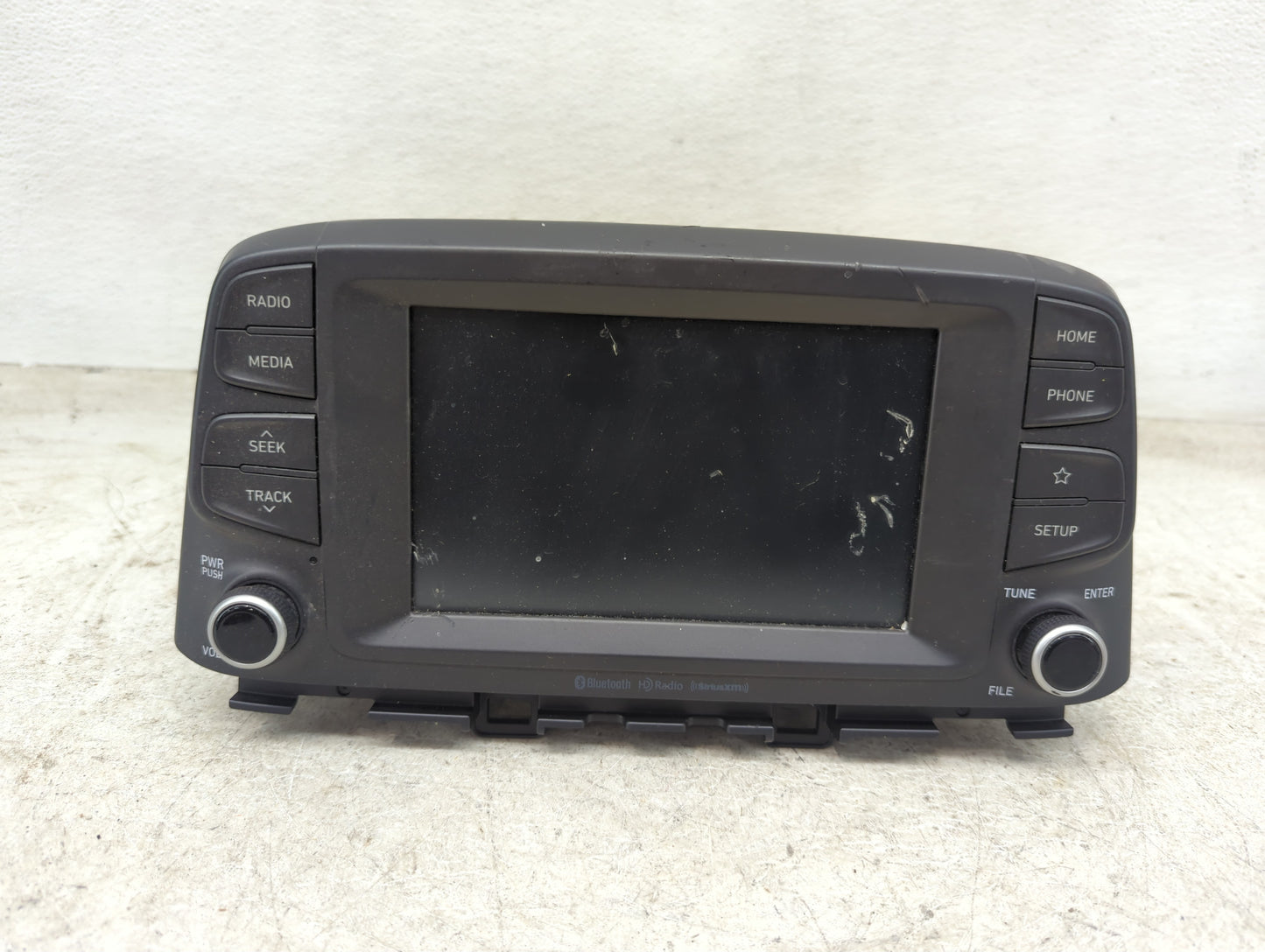 2018 Hyundai Kona Radio AM FM Cd Player Receiver Replacement P/N:96160-J9110TMT ADB30J9AN, TQ8-ADB30J9AN Fits OEM Used Auto 
