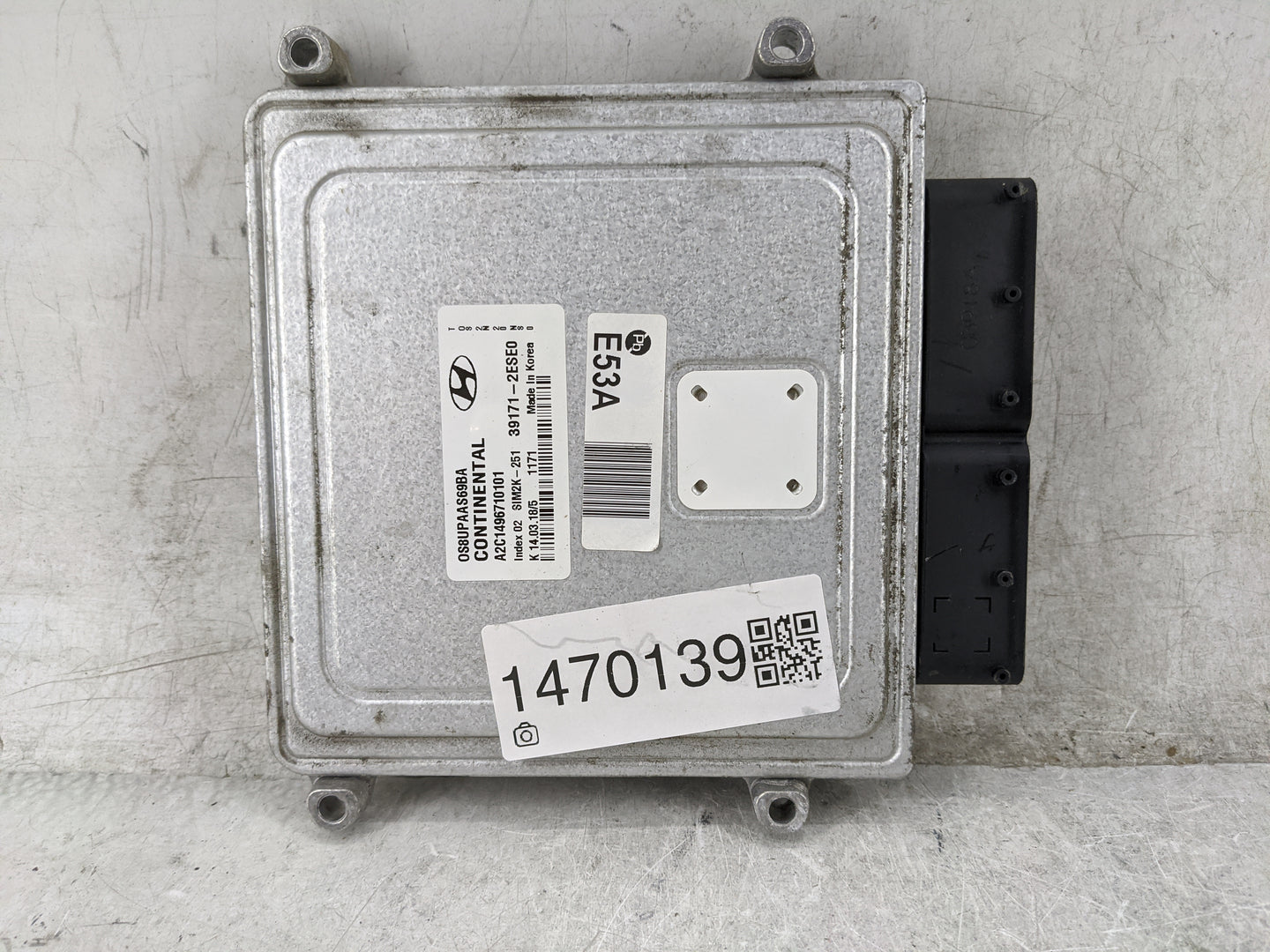 2018-2021 Hyundai Kona PCM Engine Control Computer ECU ECM PCU OEM P/N:OS8UPAAS69BA A2C1496710101 Fits Fits 2018 2019 2020 2