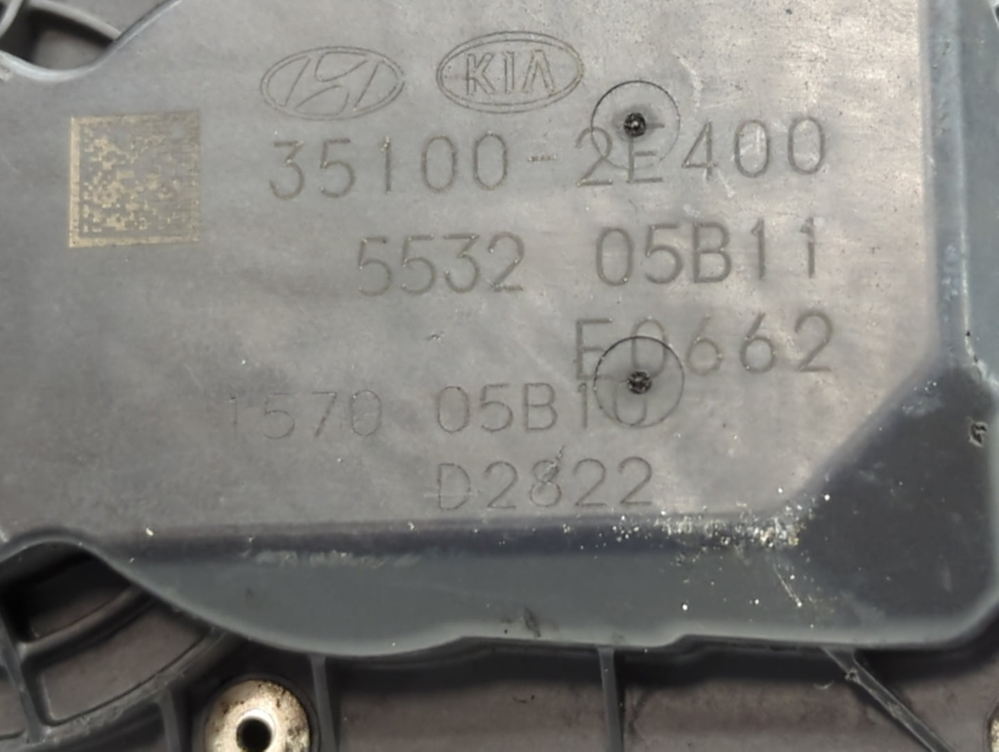 2018-2021 Hyundai Kona Throttle Body P/N:5532 10S15 Fits Fits 2012 2013 2014 2015 2016 2018 2019 2020 2021 OEM Used Auto Par