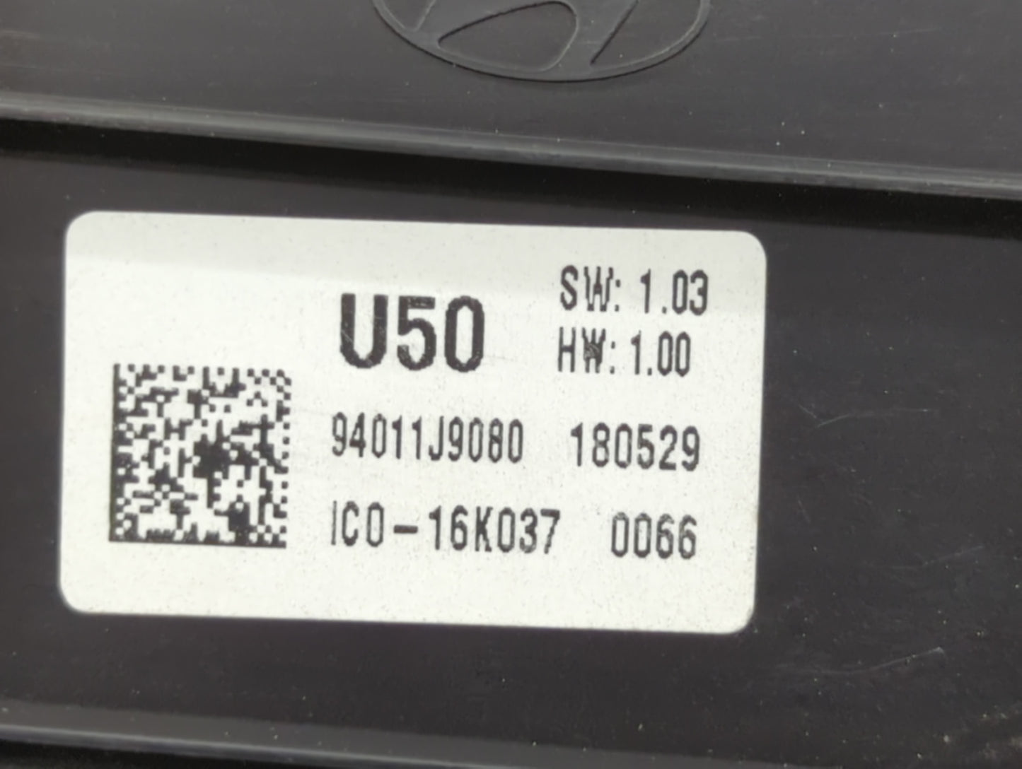 2018-2021 Hyundai Kona Instrument Cluster Speedometer Gauges P/N:94011J9080 Fits Fits 2018 2020 2021 OEM Used Auto Parts - O