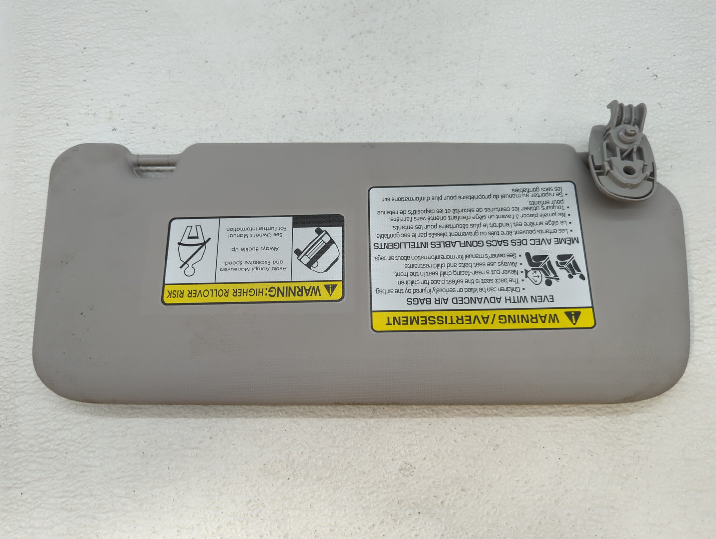 2018-2021 Hyundai Kona Sun Visor Shade Replacement Driver Left Mirror Fits Fits 2018 2019 2020 2021 OEM Used Auto Parts - Oe