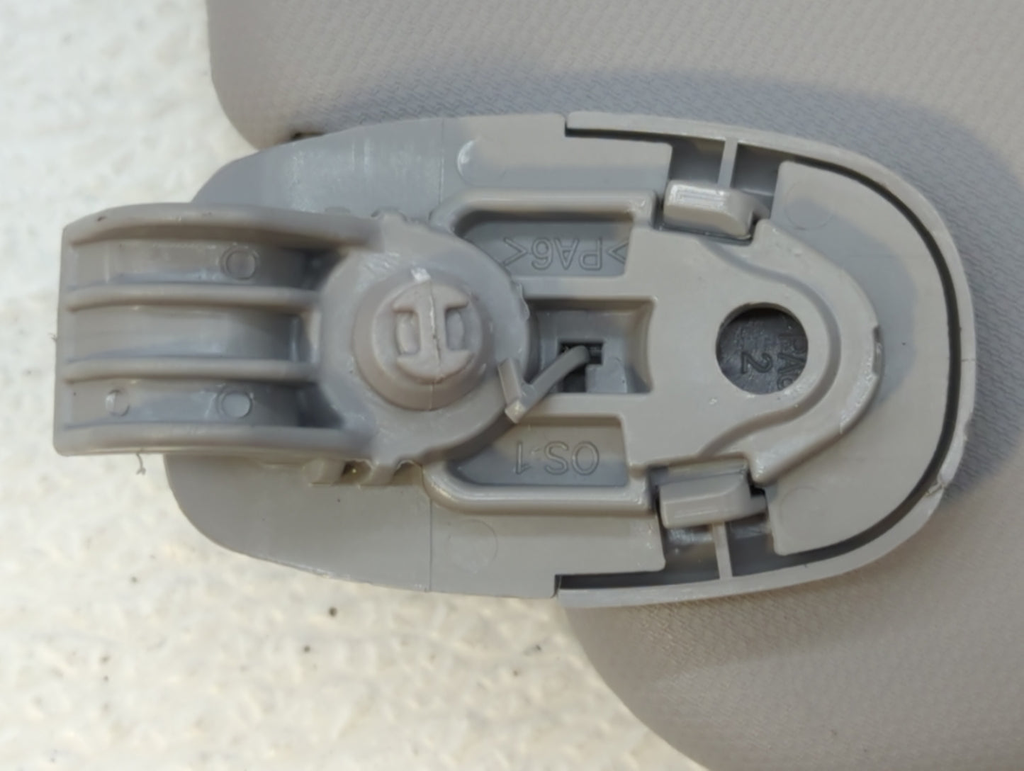 2018-2021 Hyundai Kona Sun Visor Shade Replacement Passenger Right Mirror Fits Fits 2018 2019 2020 2021 OEM Used Auto Parts 