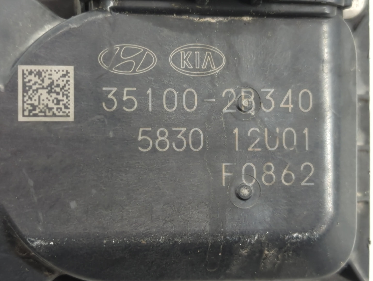 2018-2021 Hyundai Kona Throttle Body P/N:5830 12U01 35100-2B340 Fits Fits 2015 2016 2017 2018 2019 2020 2021 2022 OEM Used A