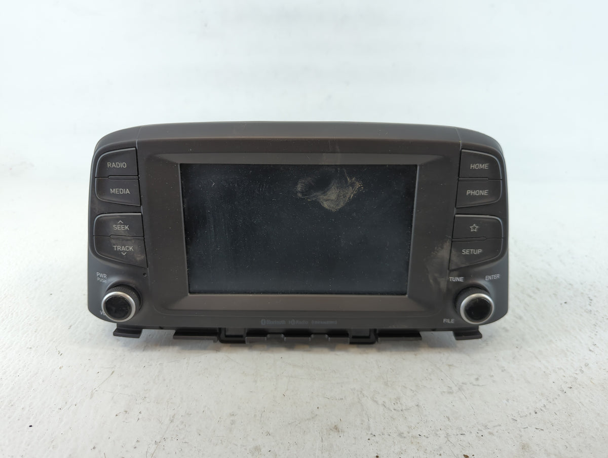 2018-2021 Hyundai Kona Am Fm Cd Player Radio Receiver 702575 - Oemusedautoparts1.com