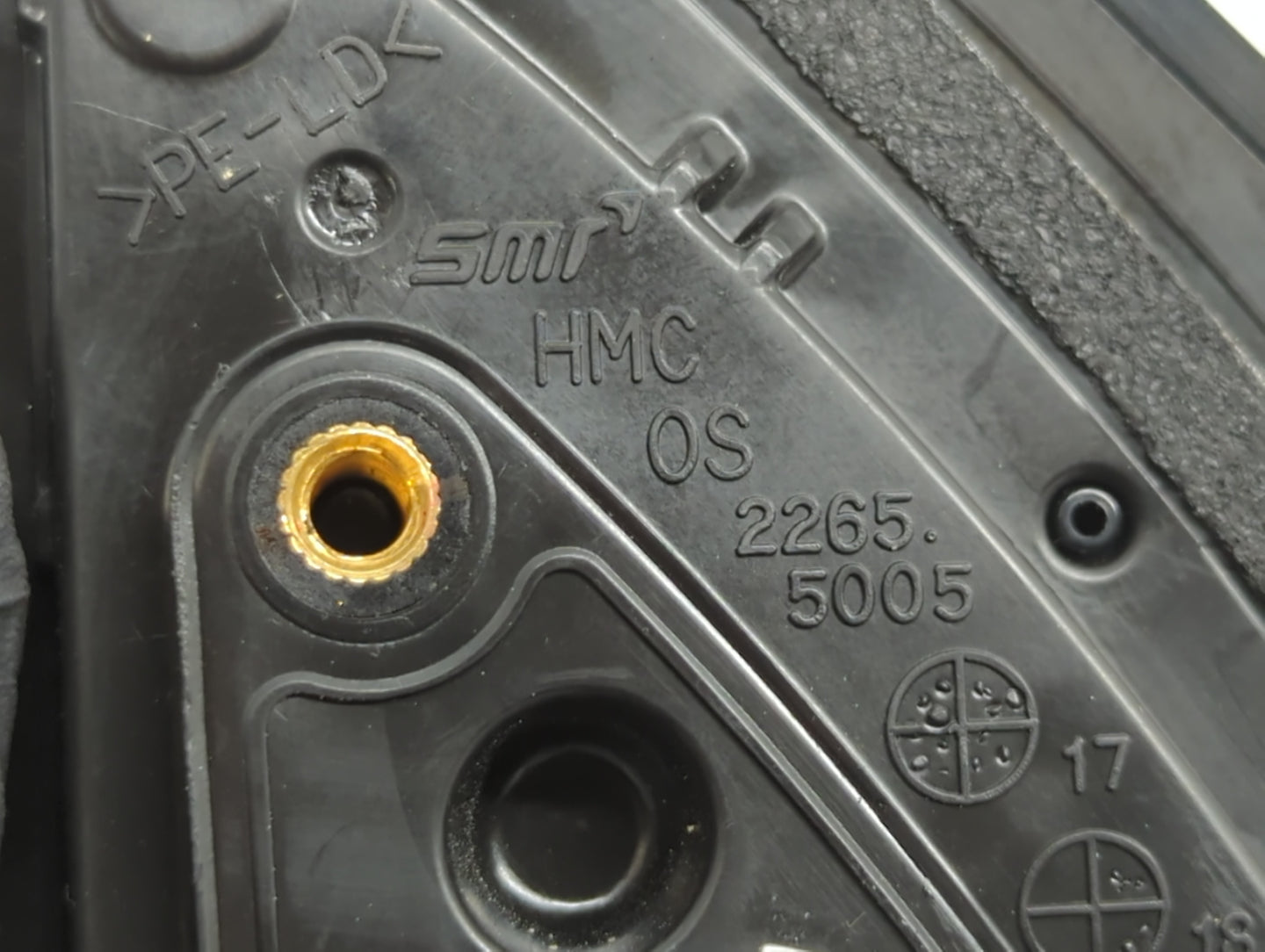 2018-2021 Hyundai Kona Side Mirror Replacement Driver Left View Door Mirror P/N:22655005 Fits Fits 2018 2019 2020 2021 OEM U