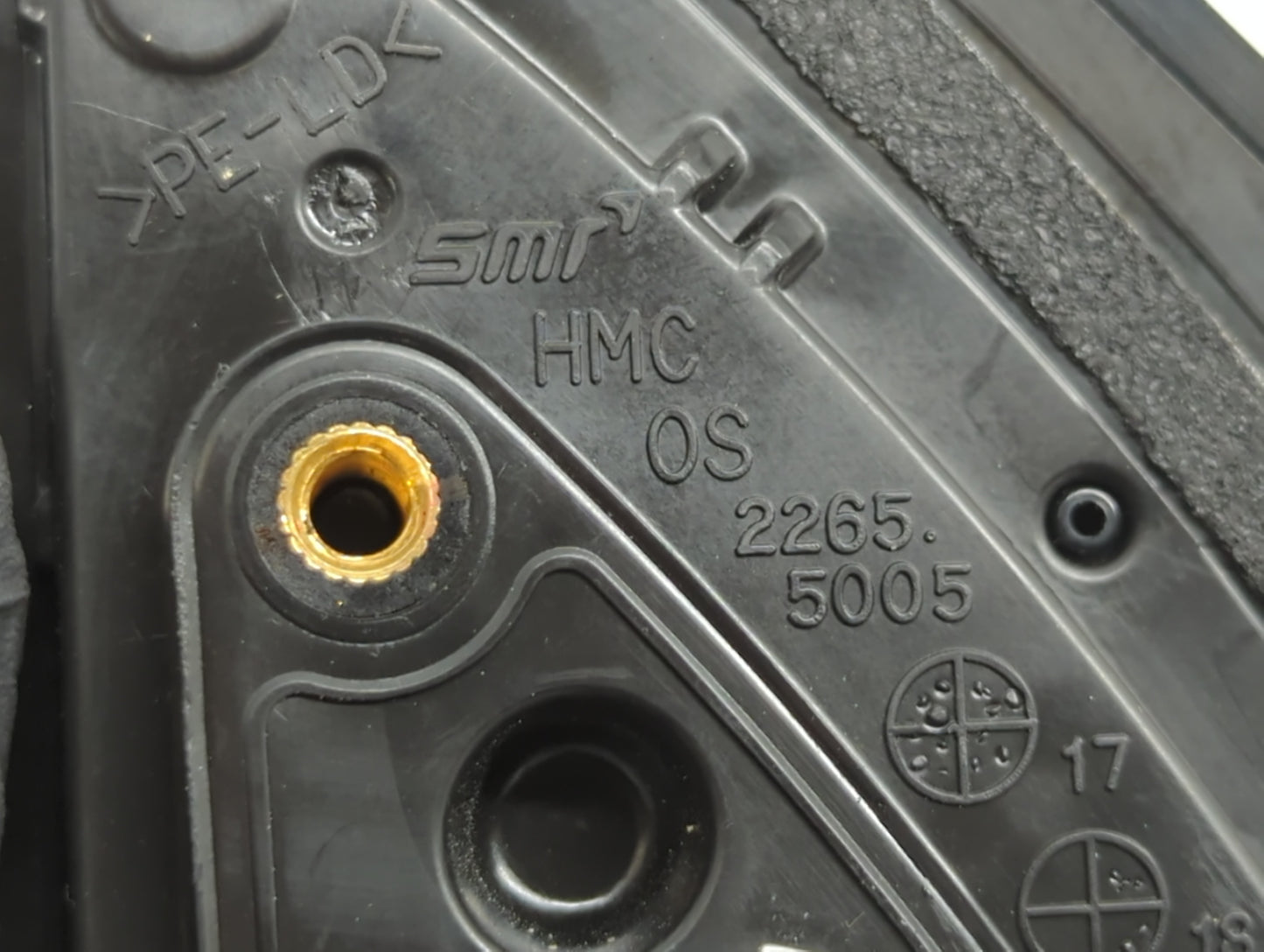 2018-2021 Hyundai Kona Side Mirror Replacement Driver Left View Door Mirror P/N:22655005 Fits Fits 2018 2019 2020 2021 OEM U