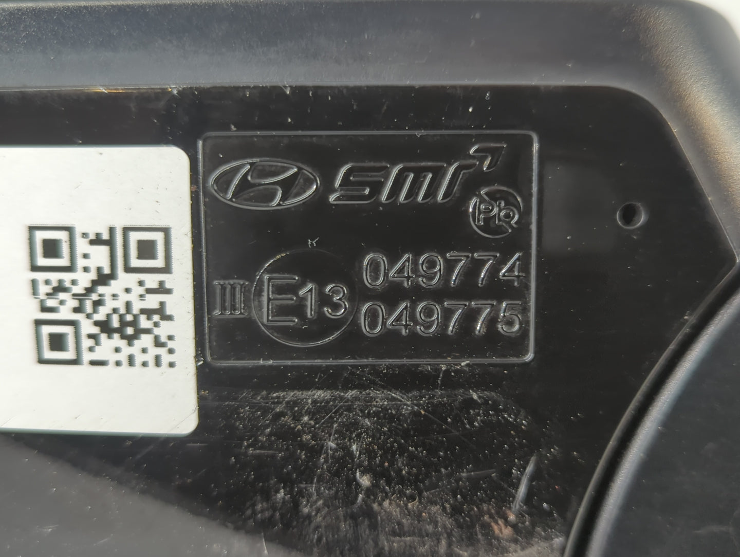 2018-2021 Hyundai Kona Side Mirror Replacement Driver Left View Door Mirror P/N:22655005 Fits Fits 2018 2019 2020 2021 OEM U