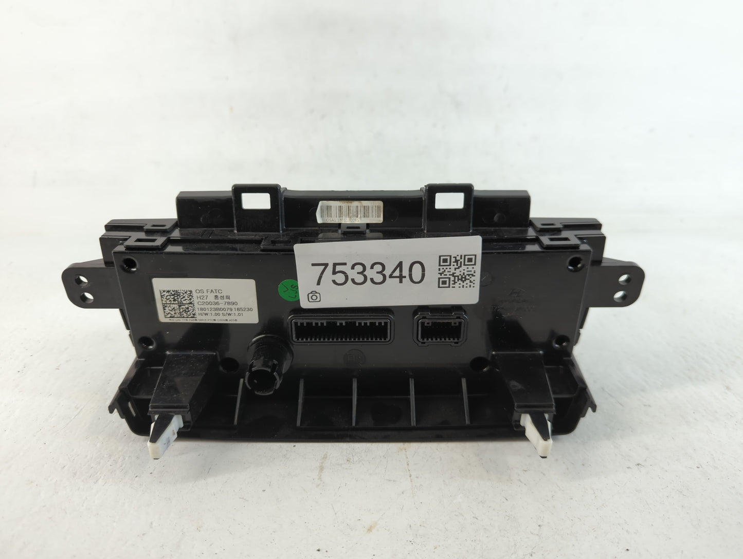2018-2021 Hyundai Kona Climate Control Module Temperature AC/Heater Replacement P/N:C20036-7890 Fits Fits 2018 2019 2020 202