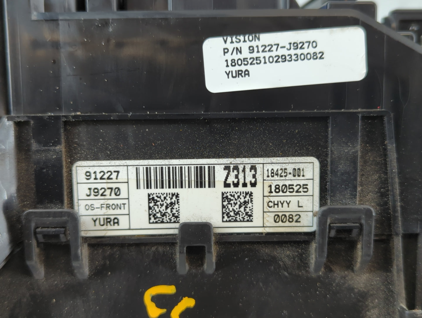 2018-2021 Hyundai Kona Fusebox Fuse Box Panel Relay Module P/N:91227-J9270 Fits Fits 2018 2019 2020 2021 OEM Used Auto Parts