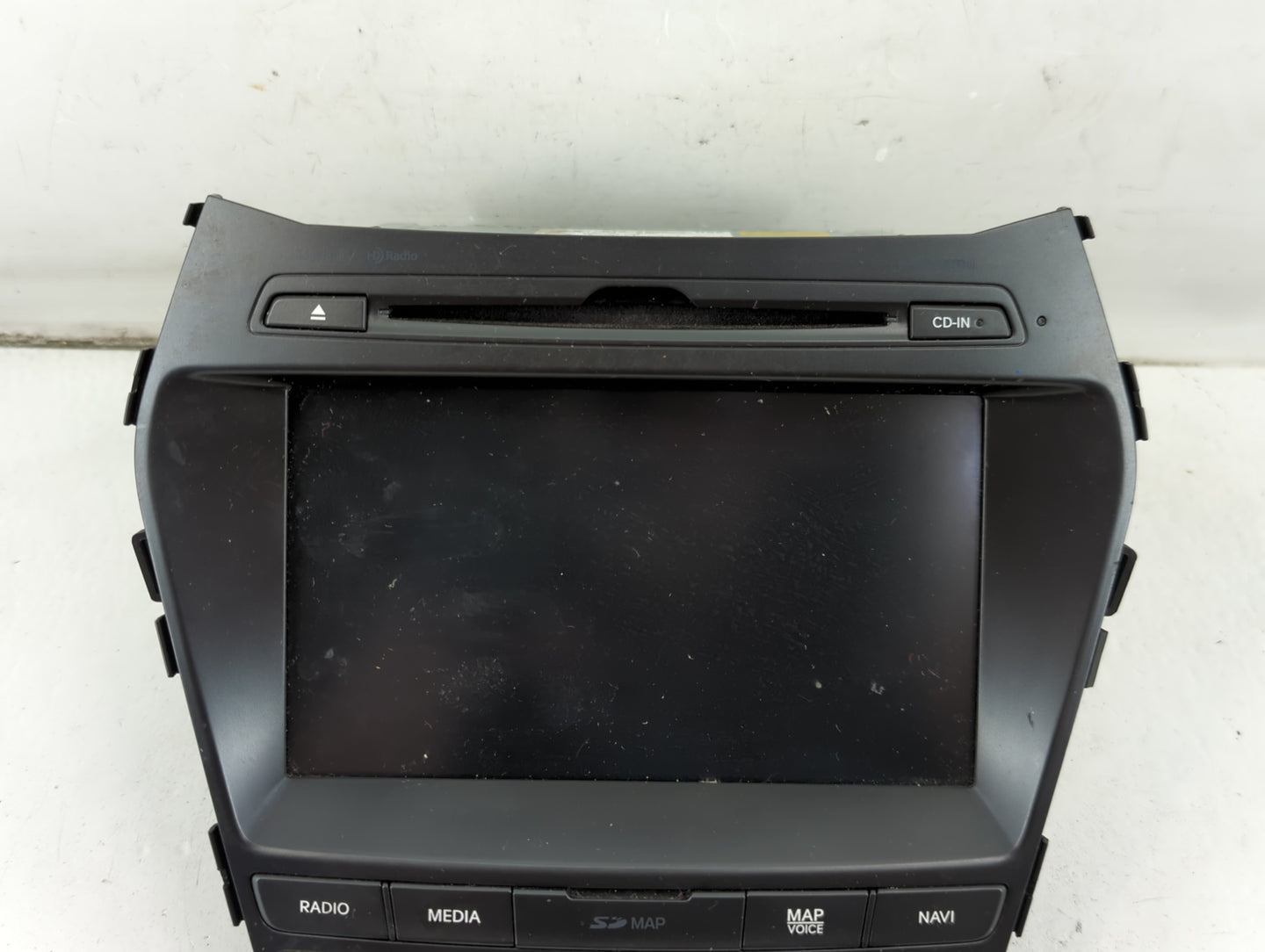 2017-2018 Hyundai Santa Fe Radio AM FM Cd Player Receiver Replacement P/N:96560-B8511NN5 Fits Fits 2017 2018 OEM Used Auto P