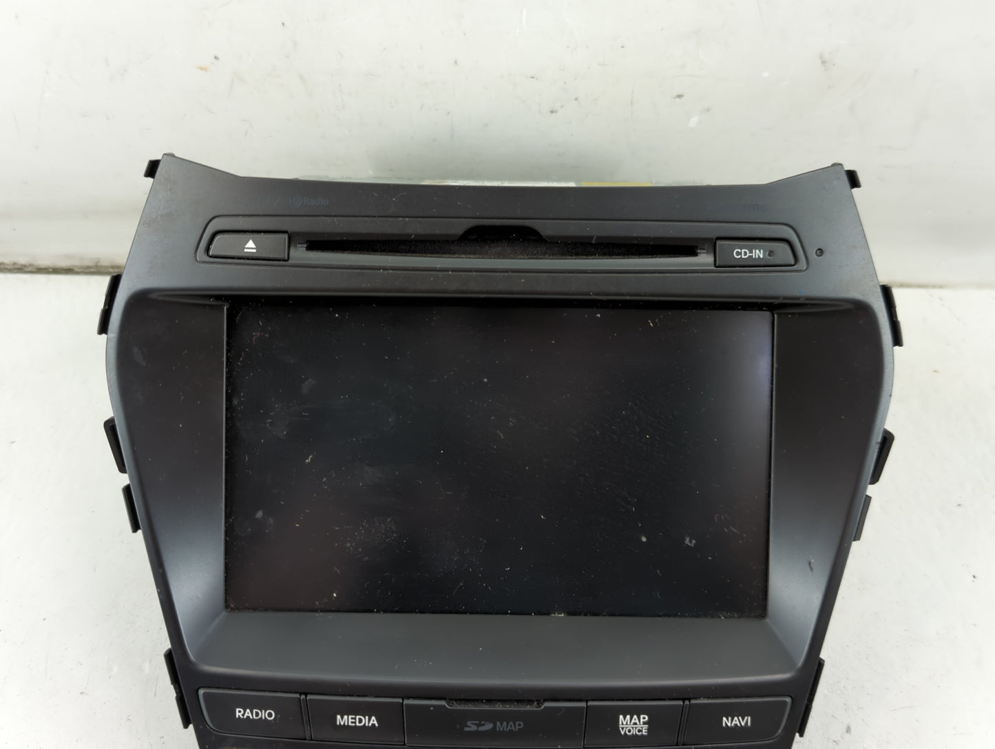 2017-2018 Hyundai Santa Fe Radio AM FM Cd Player Receiver Replacement P/N:96560-B8511NN5 Fits Fits 2017 2018 OEM Used Auto P