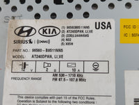 2017-2018 Hyundai Santa Fe Radio AM FM Cd Player Receiver Replacement P/N:96560-B8511NN5 Fits Fits 2017 2018 OEM Used Auto P