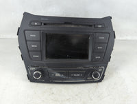 2017-2018 Hyundai Santa Fe Radio AM FM Cd Player Receiver Replacement P/N:961804Z6504X Fits Fits 2017 2018 OEM Used Auto Par