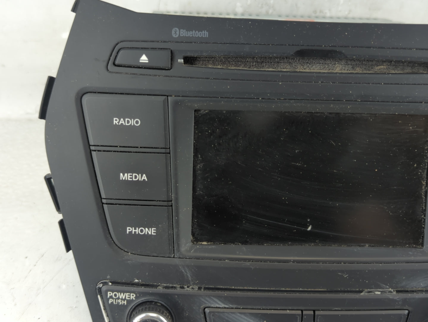 2017-2018 Hyundai Santa Fe Radio AM FM Cd Player Receiver Replacement P/N:961804Z6504X Fits Fits 2017 2018 OEM Used Auto Par