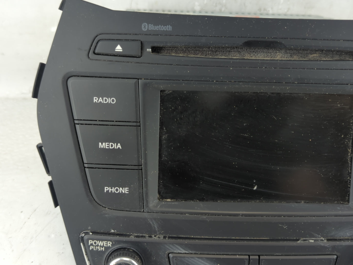 2017-2018 Hyundai Santa Fe Radio AM FM Cd Player Receiver Replacement P/N:961804Z6504X Fits Fits 2017 2018 OEM Used Auto Par