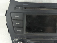2017-2018 Hyundai Santa Fe Radio AM FM Cd Player Receiver Replacement P/N:961804Z6504X Fits Fits 2017 2018 OEM Used Auto Par