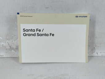 compare product 2018 Hyundai Santa Fe Owners Manual Book Guide P/N:IB8O-EU74A OEM Used Auto Parts