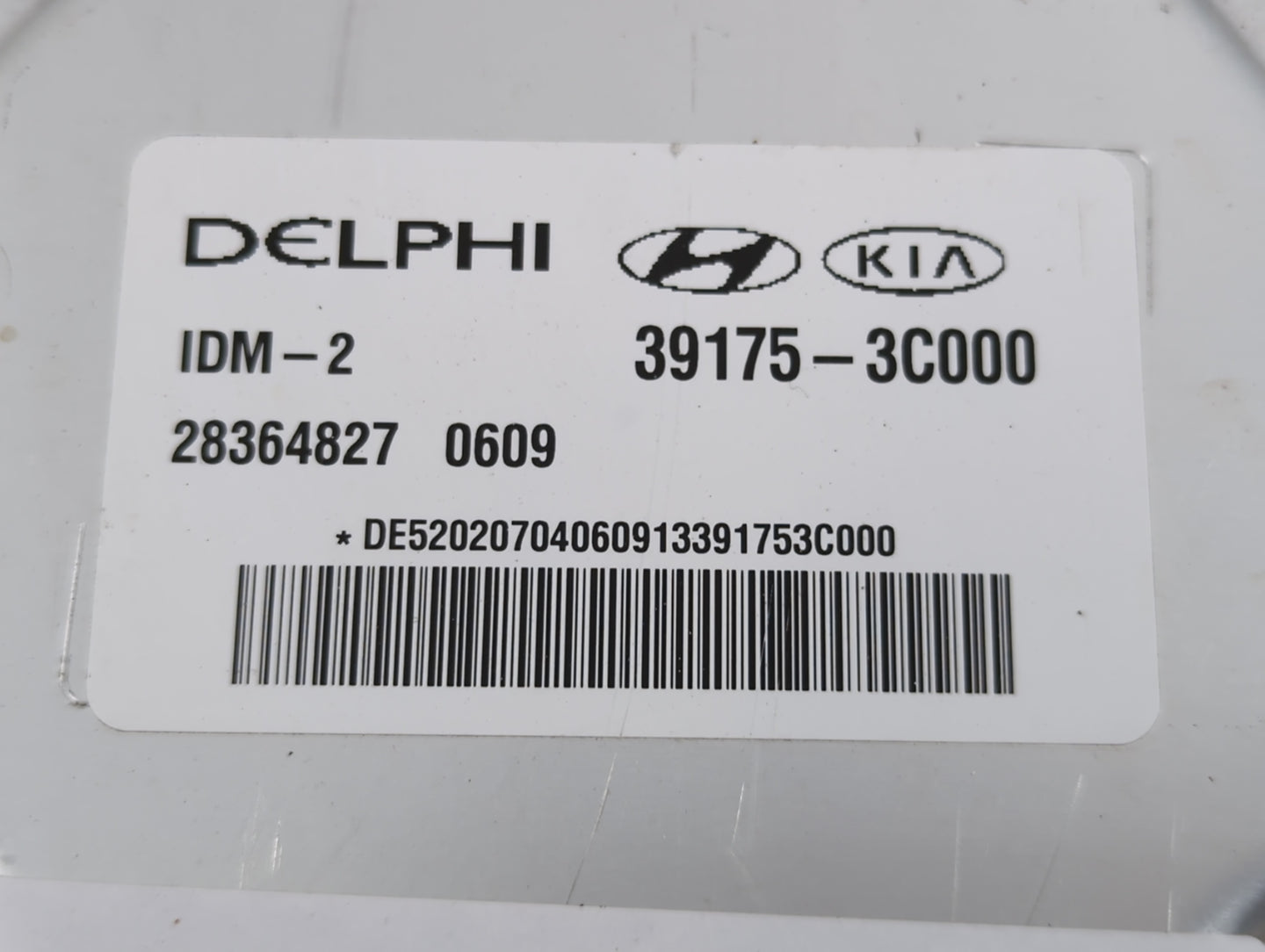 2013-2018 Hyundai Santa Fe PCM Engine Control Computer ECU ECM PCU OEM P/N:39175-3C000 Fits OEM Used Auto Parts - Oemusedaut