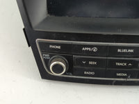2017-2018 Hyundai Santa Fe Radio AM FM Cd Player Receiver Replacement P/N:96160-4Z004X Fits Fits 2017 2018 OEM Used Auto Par