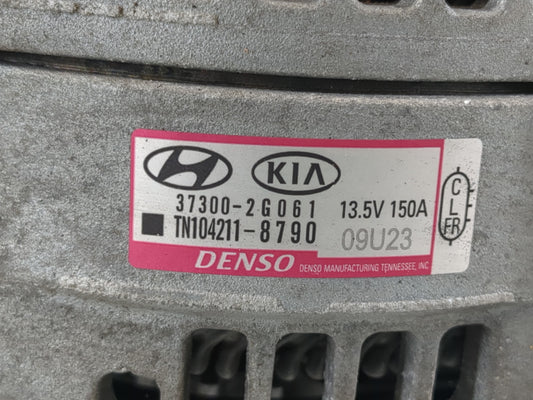 2019-2020 Hyundai Santa Fe Alternator Replacement Generator Charging Assembly Engine OEM P/N:37300-2G061 Fits OEM Used Auto Parts