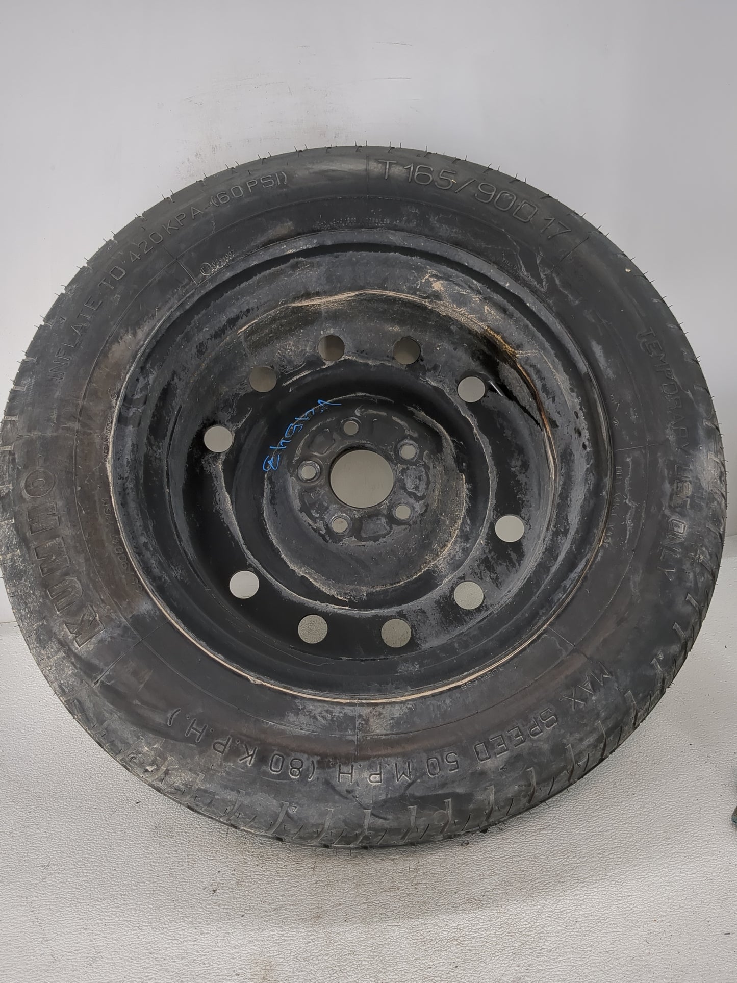 2007-2020 Hyundai Santa Fe Spare Donut Tire Wheel Rim Oem - Oemusedautoparts1.com