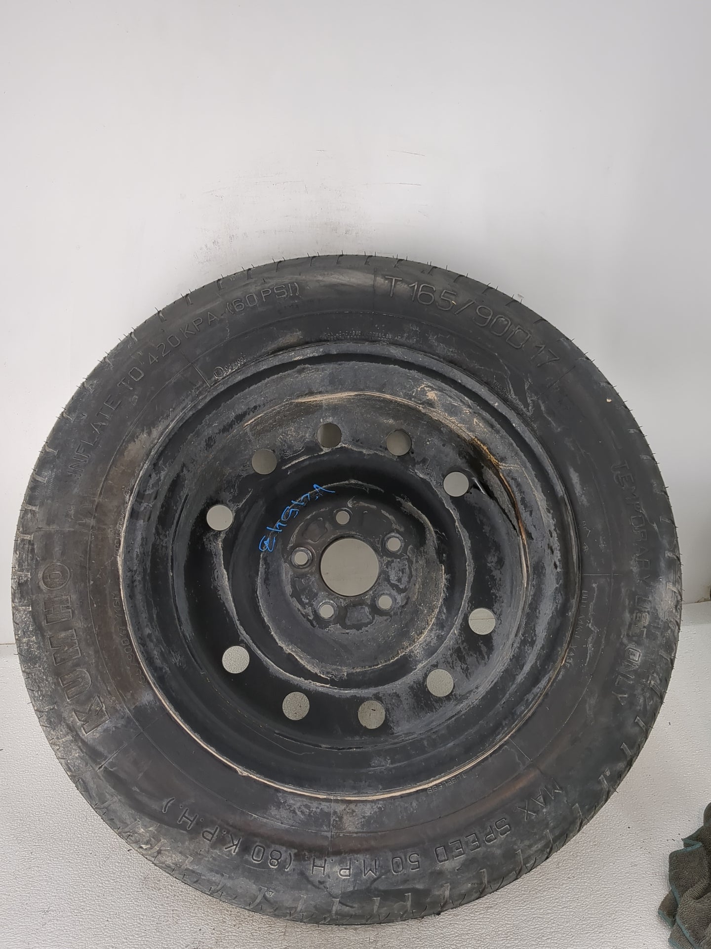 2007-2020 Hyundai Santa Fe Spare Donut Tire Wheel Rim Oem - Oemusedautoparts1.com